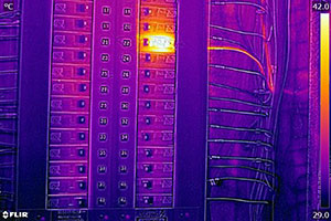 Electrical Panel in Thermal with MSX enabled